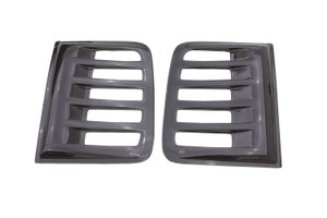 Auto Ventshade Aeroshade Rear Side Truck Window Cover - Louvered, 2 pc | BBFF 83444