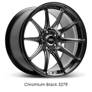 Xxr 527R Wheels Rims 19x8.5 5x120 Chromium Black 35mm | 527R981250