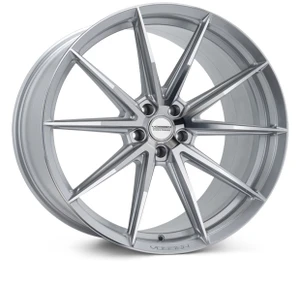 Vossen HFX2 Wheels Rims 22x10.5 5x120 Silver Polished 38mm | HFX2-2B44