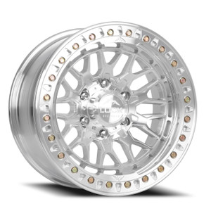 Lock Offroad Invader Forged Beadlock 17x9 6x139.7 Machine 0 Wheels