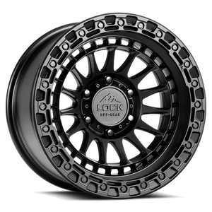 Lock Offroad Mojave Wheels Rims 17x9 8x170 Matte Black -12mm | MOJAVE-7987MB12N