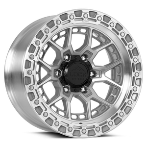 Lock Offroad Commando Wheels Rims 20x10 6x139.7 Machined W/ Clear Coat -18mm | COMMANDO-2169MC
