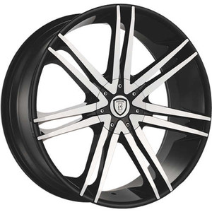 Borghini Bw20 Wheels Rims 26x10 6x135 6x139.7 Black Machined 25mm | WBWW020S51O16P077F005C23