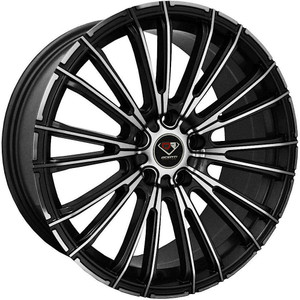 Dcenti Racing 006 Wheels Rims 18x8 5x114.3 Black Machined 35mm | WDCW006S17O21P010F004C11