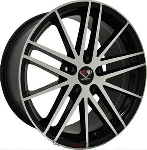 Dcenti Racing 012 Wheels Rims 20x8.5 5x114.3 Black Machined 38mm | WDCW012S29O23P010F004C11