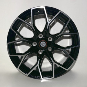 Velsen 107 Wheels Rims 17x7.5 5x114.3 Black Machined 38mm | WVSW107S11O23P010F004C13