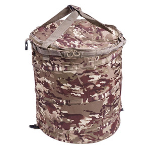 OFFGRID Outdoor Gear Trash Can Camouflage Polyester - Pop Up Trash Can & Storage Bin | CYC 100000-CTC