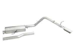 Gibson Performance Cat-Back Single Exhaust System; Stainless | BFBL 617409