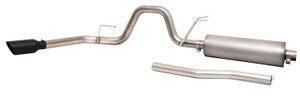 Gibson Performance Black Elite Cat-Back Single Exhaust System; Stainless | BFBL 619909B