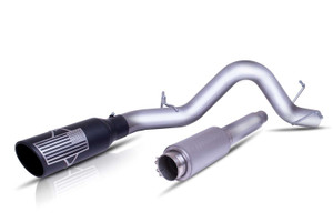 Gibson Performance Patriot Flag; Series Cat-Back Single Exhaust System; Stainless | BFBL 70-0039