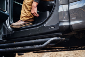 Husky Liners Trail Armor Rocker Panel Black, Incl Side Panels/Sill Plate Cover | BBVR 2874099