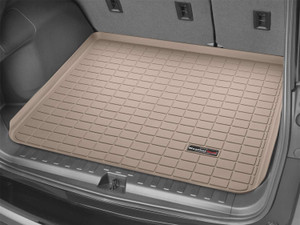 Weathertech Cargo Liner Tan Behind 2nd Row Seating | BHTJ 411203