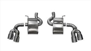 Corsa Performance Exhaust 2.75" Axle-Back Dual Rear Exit with Twin 4.0" Polished Pro-Series Tips | COR 14784