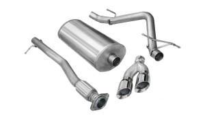 Corsa Performance Exhaust 3.0" Cat-Back Single Side Exit with Twin 4.0" Polished Pro-Series Tips | COR 14904