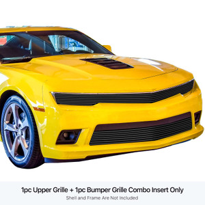 APS Black Stainless Steel Billet Grille | APS GR03FAB49J