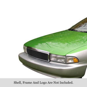 APS Black Stainless Steel Billet Grille | APS GR03HFJ03J