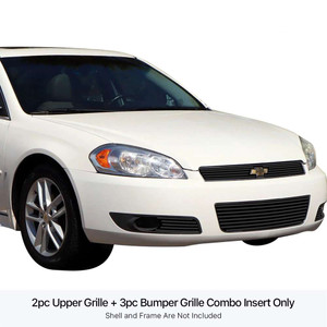 APS Black Stainless Steel Billet Grille | APS GR03FGI20J