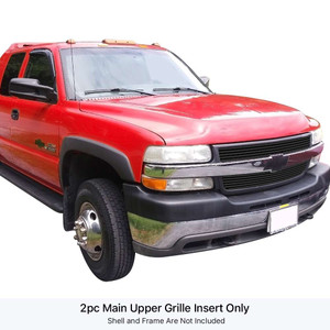 APS Black Stainless Steel Billet Grille | APS GR03FEG02J