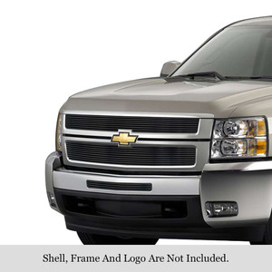 APS Black Stainless Steel Billet Grille | APS GR03FGH04J