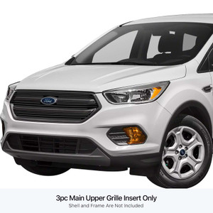 APS Black Stainless Steel Billet Grille | APS GR06FEB87J