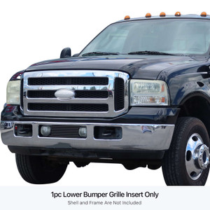 APS Black Stainless Steel Billet Grille | APS GR06FEC56J