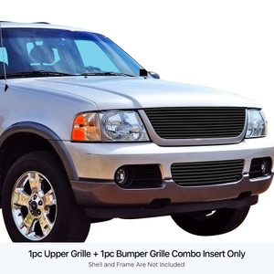 APS Black Stainless Steel Billet Grille | APS GR06HGI89J