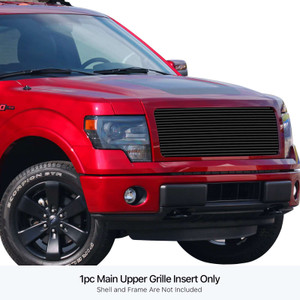 APS Black Stainless Steel Billet Grille | APS GR06HFD14J