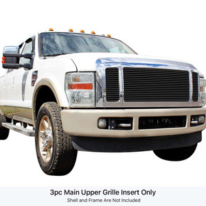 APS Black Stainless Steel Billet Grille | APS GR06HEE41J