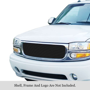 APS Black Stainless Steel Billet Grille | APS GR07HEC69J