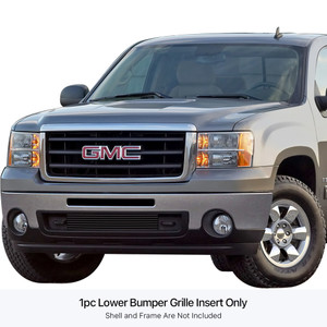 APS Black Stainless Steel Billet Grille | APS GR07FEH14J