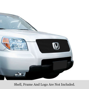 APS Black Stainless Steel Billet Grille | APS GR08FGA13J