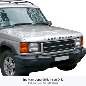 APS Black Stainless Steel Billet Grille | APS GR05FFE04J