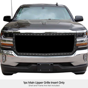 APS Black Rivet Grille | APS GR03LFC75K