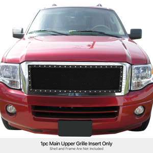 APS Black Rivet Grille | APS GR06LEC49H