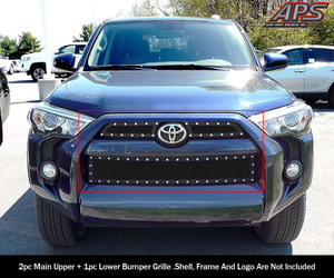 APS Black Rivet Grille | APS GR20LAB78H