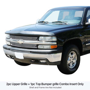 APS Polished Stainless Steel Billet Grille | APS GR03HAA02S