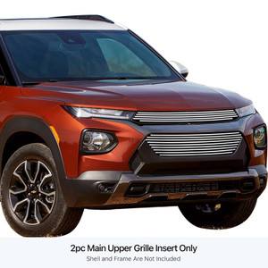 APS Polished Stainless Steel Billet Grille | APS GR03FEB82S