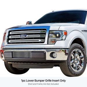 APS Polished Stainless Steel Billet Grille | APS GR06FFG89S