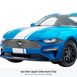 APS Polished Stainless Steel Billet Grille | APS GR06FFD47S