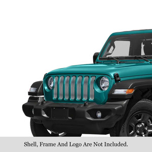 APS Polished Stainless Steel Billet Grille | APS GR10FEJ45S