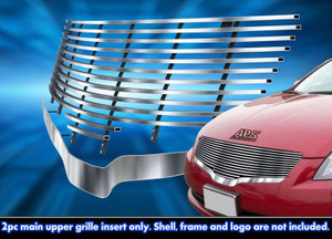 APS Hairline Stainless Steel Billet Grille | APS GR14HFE65C