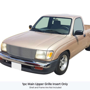 APS Polished Stainless Steel Billet Grille | APS GR20HEJ65S