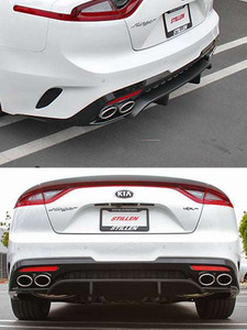 Stillen Kia Stinger GT 3.3TT Rear Diffuser Unpainted For 18-21 Kia Stinger GT AWD/RWD Stillen | DJJX KB26002