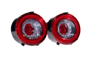 Morimoto XB LED Tail Lights: Corvette C6 (05-13) (Gen II) (Red / Set) | HTMC LF467