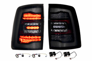 Morimoto XB LED Tail Lights: Ram HD (2019+) (Set / Smoked) | HTMC LF753
