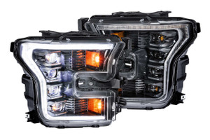 Morimoto XB LED Headlights: Ford F150 (15-17) (Pair / ASM / White DRL) (Gen 2) | HTMC LF502.2-ASM