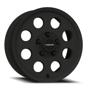 Vision 56 Midway Atv Wheels Rims 15x6 5x114.3 Satin Black 50mm | 56-156545SB55