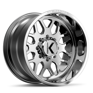 KG1 Veteran Wheels Rims 22x12 Blank Custom Drilled Polished -44mm | KT00122120X0PM