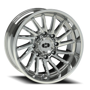 Vision Rapier 306 Wheels Rims 22x10 8x165.1 Chrome -19mm | 306-22081C-19