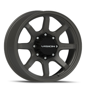 Vision Flow 351 Wheels Rims 17x8.5 8x170 Satin Grey 18mm | 351-7870SG18